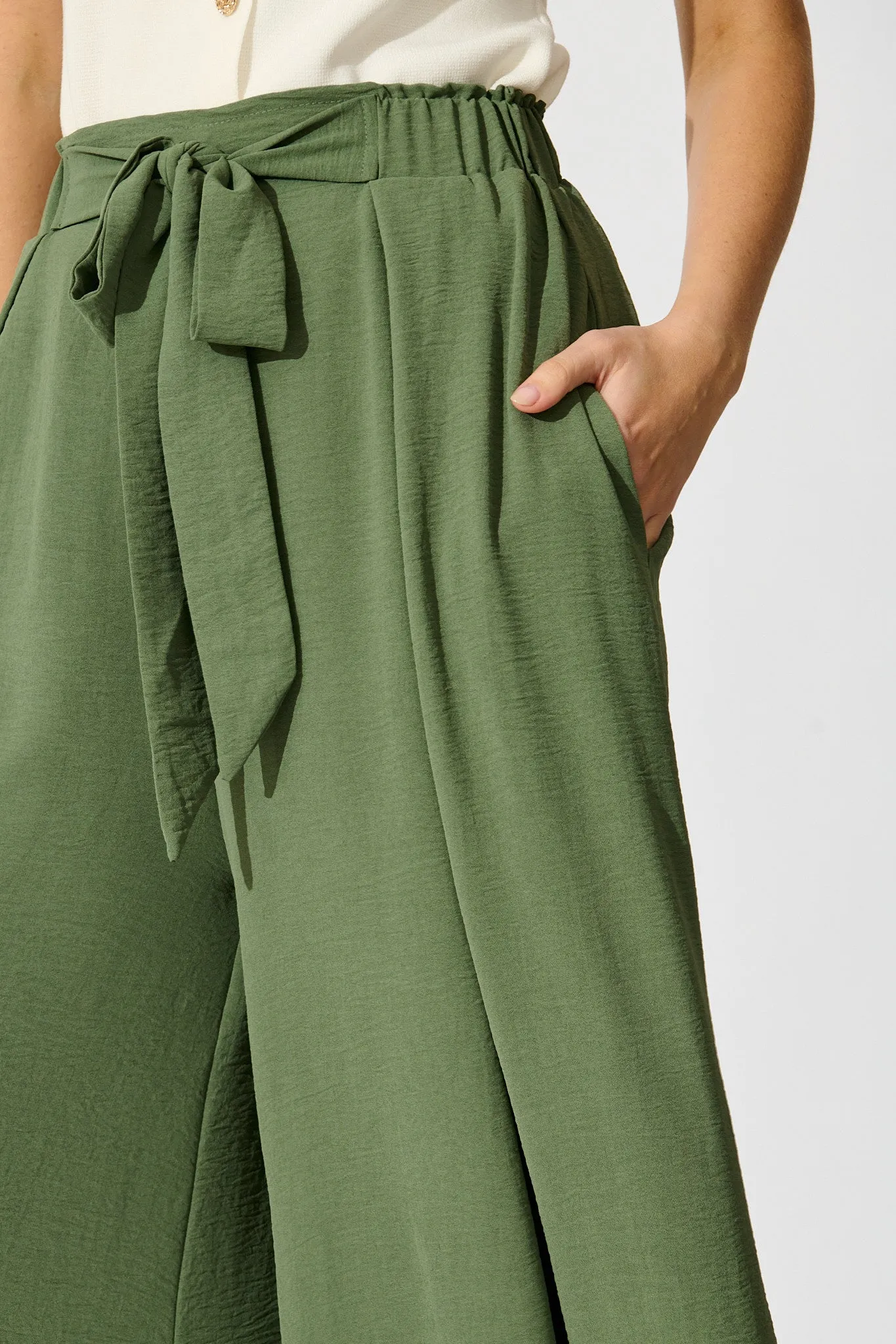 Page Pant in Sage sold by St Frock product image thumbnail 5