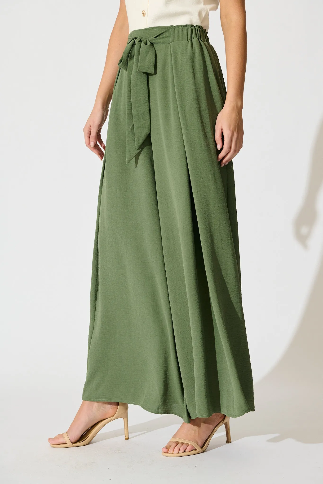 Page Pant in Sage sold by St Frock product image thumbnail 2