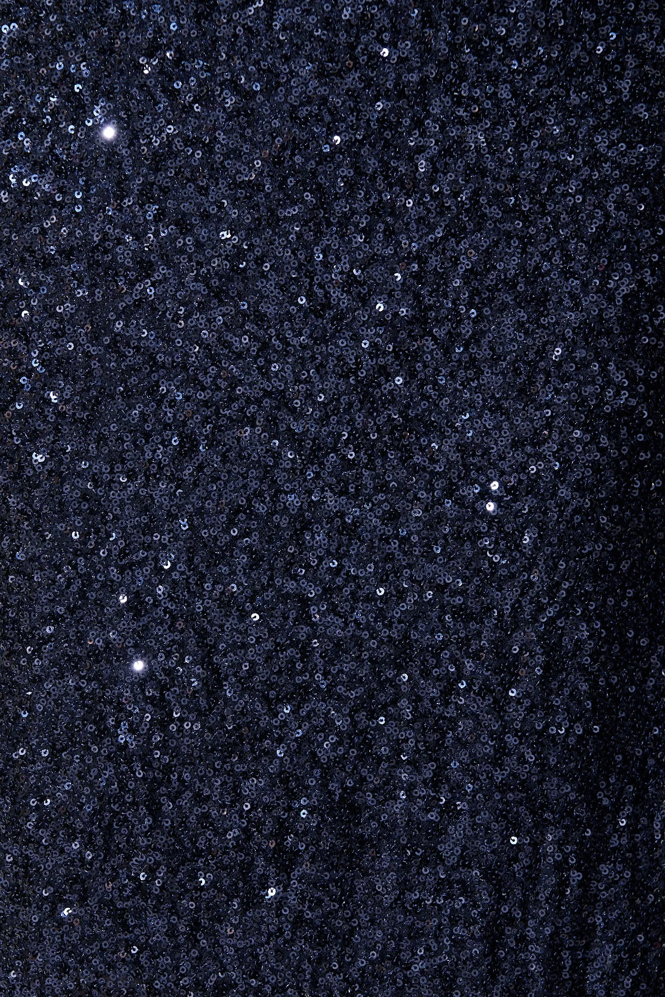 Amiri Off Shoulder Maxi Dress in Navy Sequin sold by St Frock product image thumbnail 5