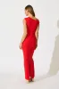 Belladonna Maxi Dress In Red sold by St Frock