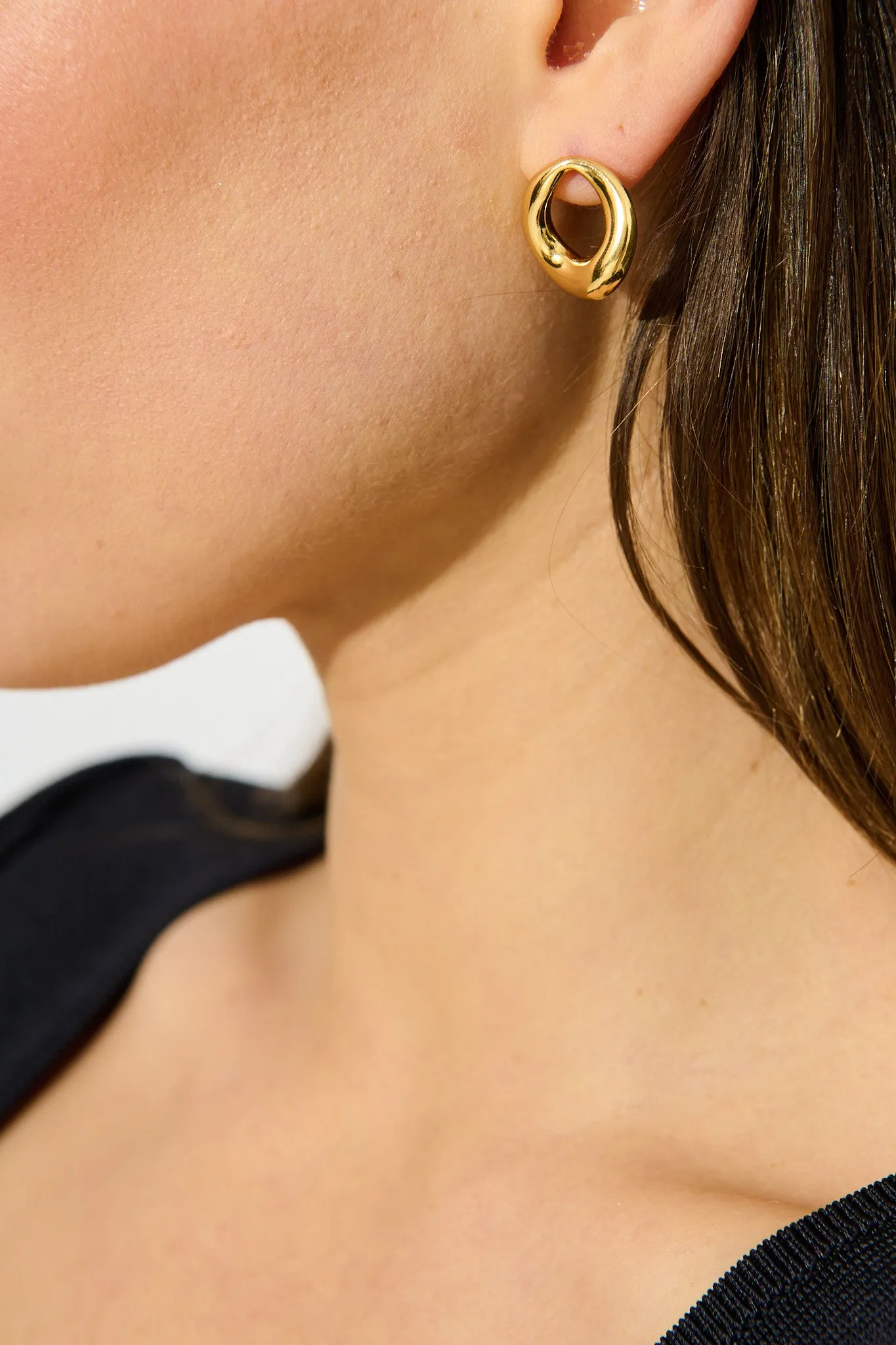 Orla Earrings in Gold sold by St Frock product image thumbnail 3