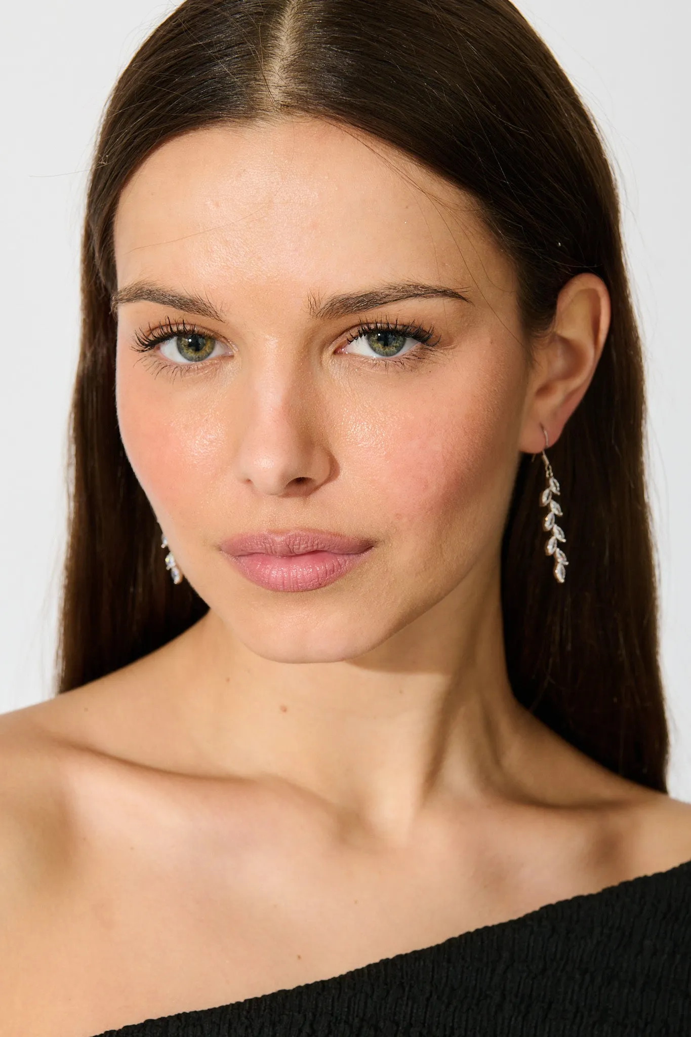 Mikayla Earrings in Silver sold by St Frock product image thumbnail 2