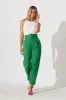 Dahlia Pant With Belt In Green sold by St Frock