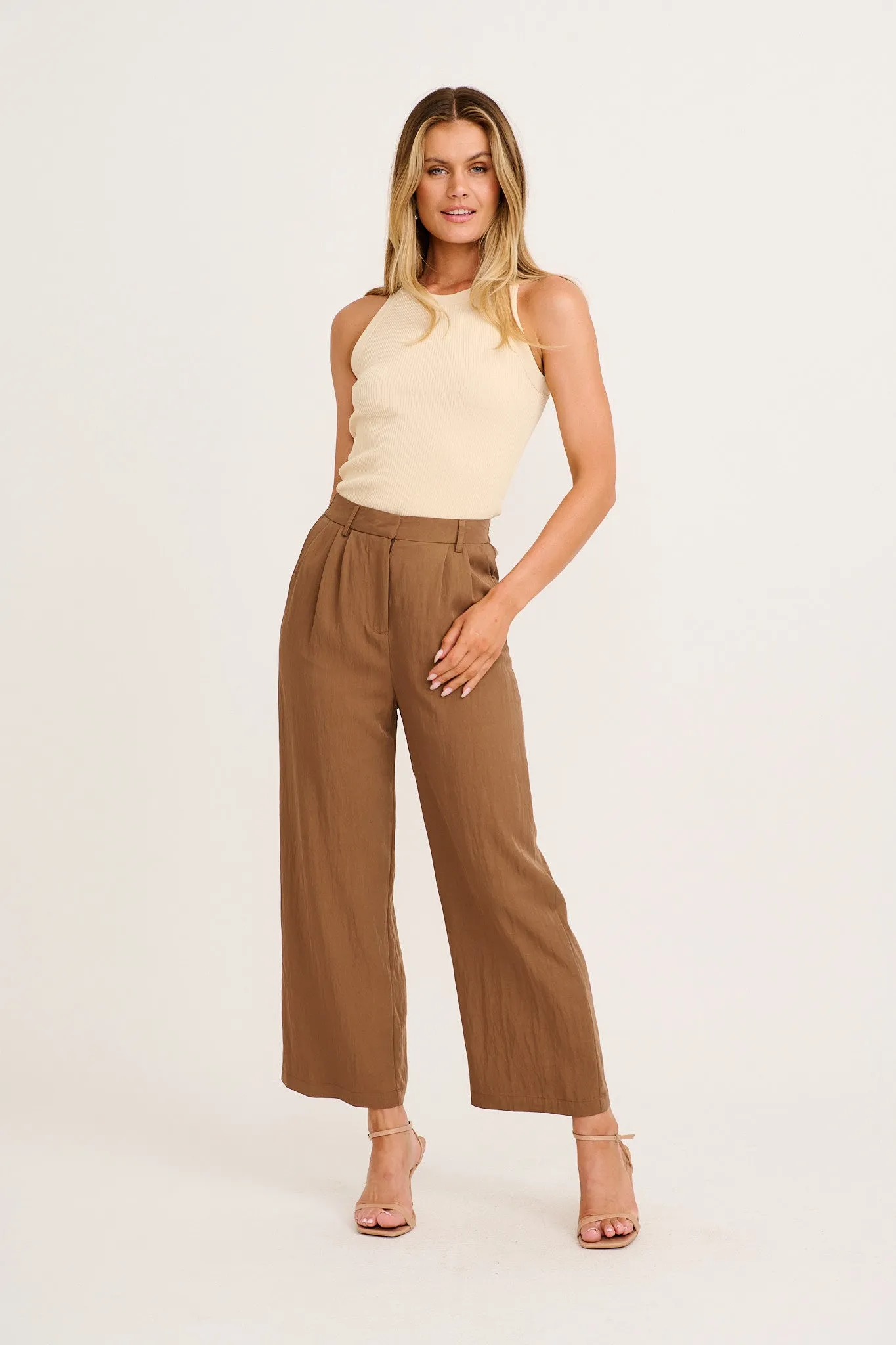 Elevate Pant in Taupe sold by St Frock product image thumbnail 4