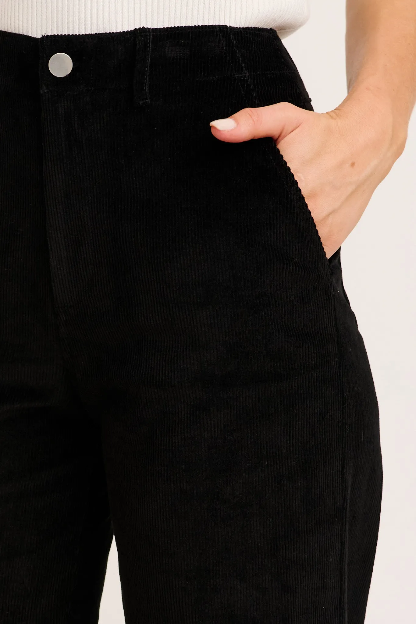 Swift Pant in Black Corduroy sold by St Frock product image thumbnail 5