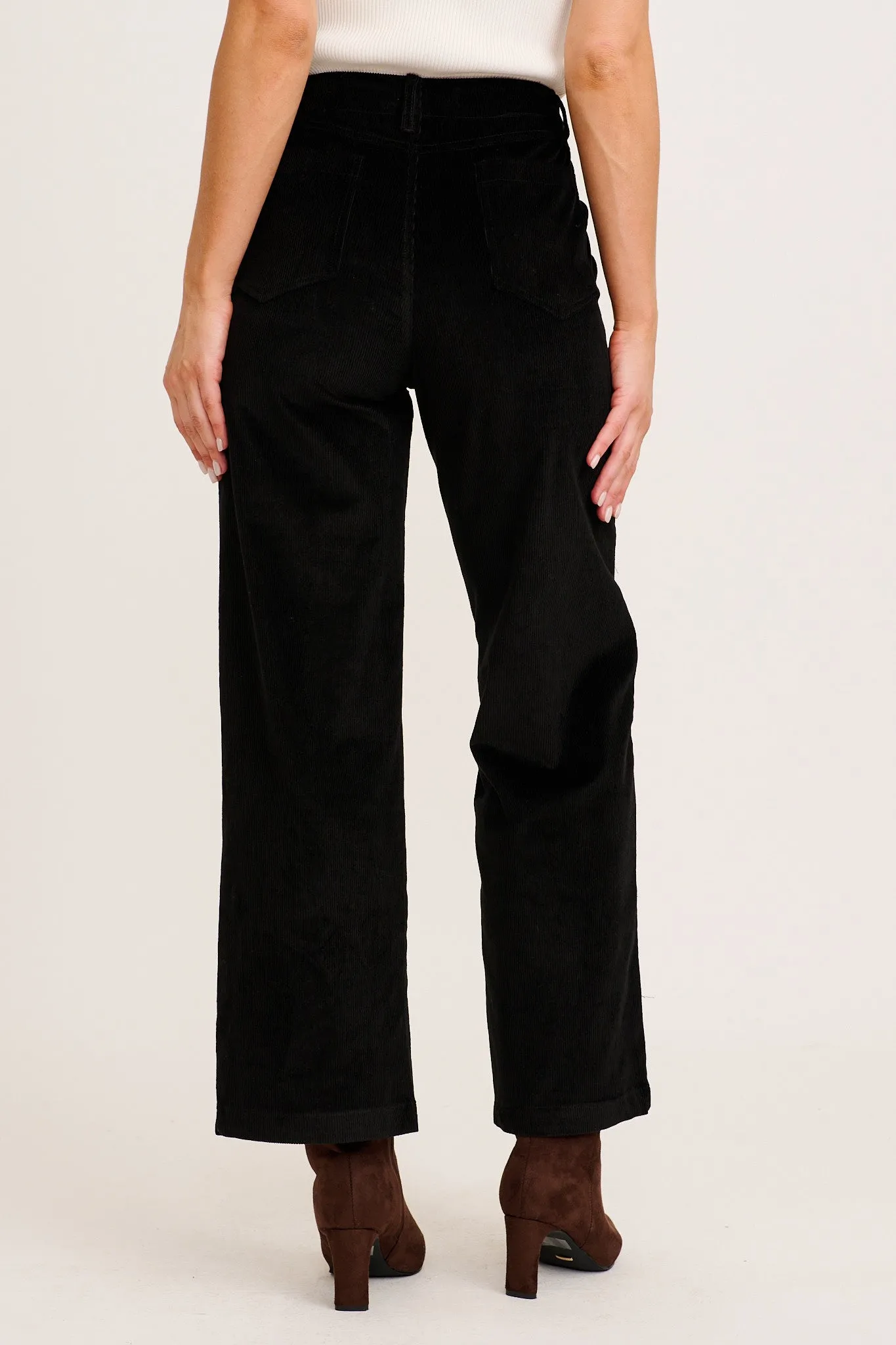 Swift Pant in Black Corduroy sold by St Frock product image thumbnail 3