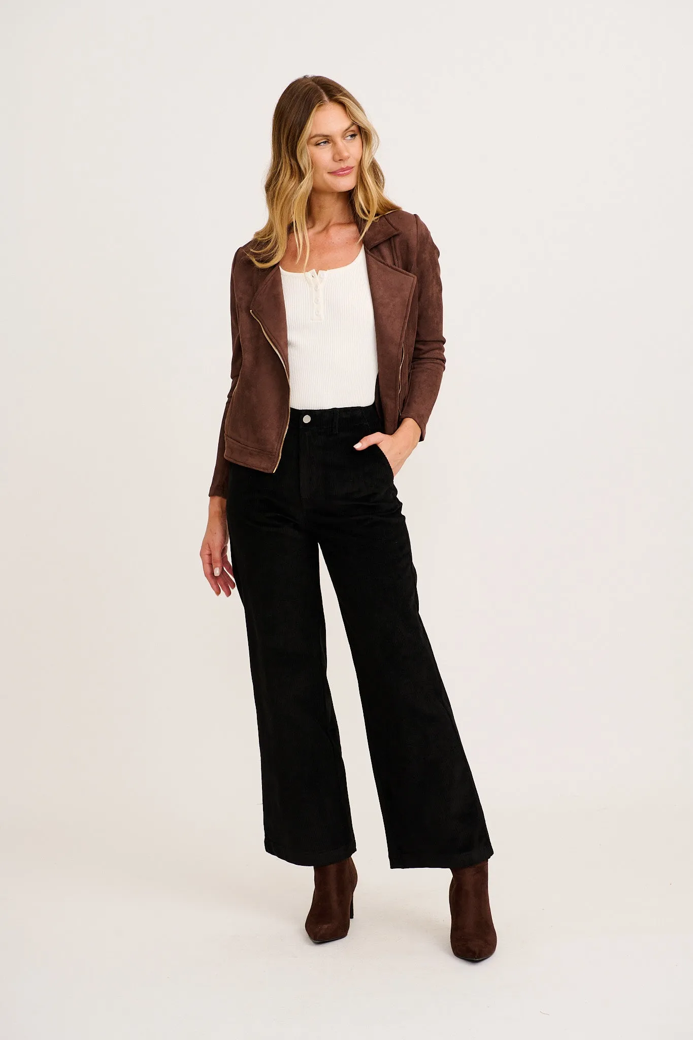 Swift Pant in Black Corduroy sold by St Frock product image thumbnail 4