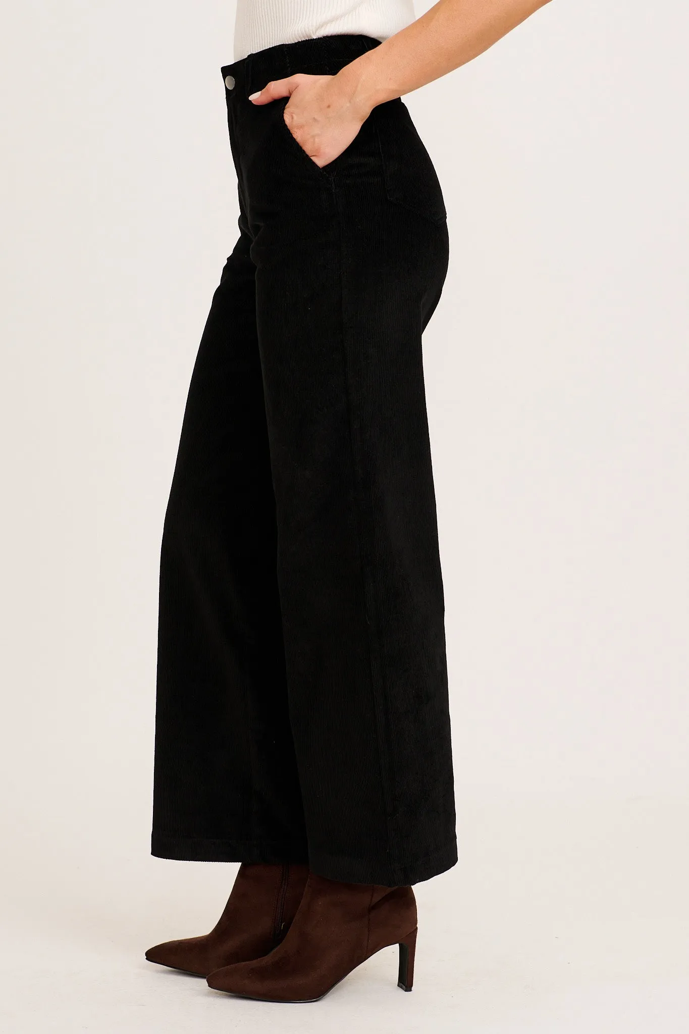 Swift Pant in Black Corduroy sold by St Frock product image thumbnail 2