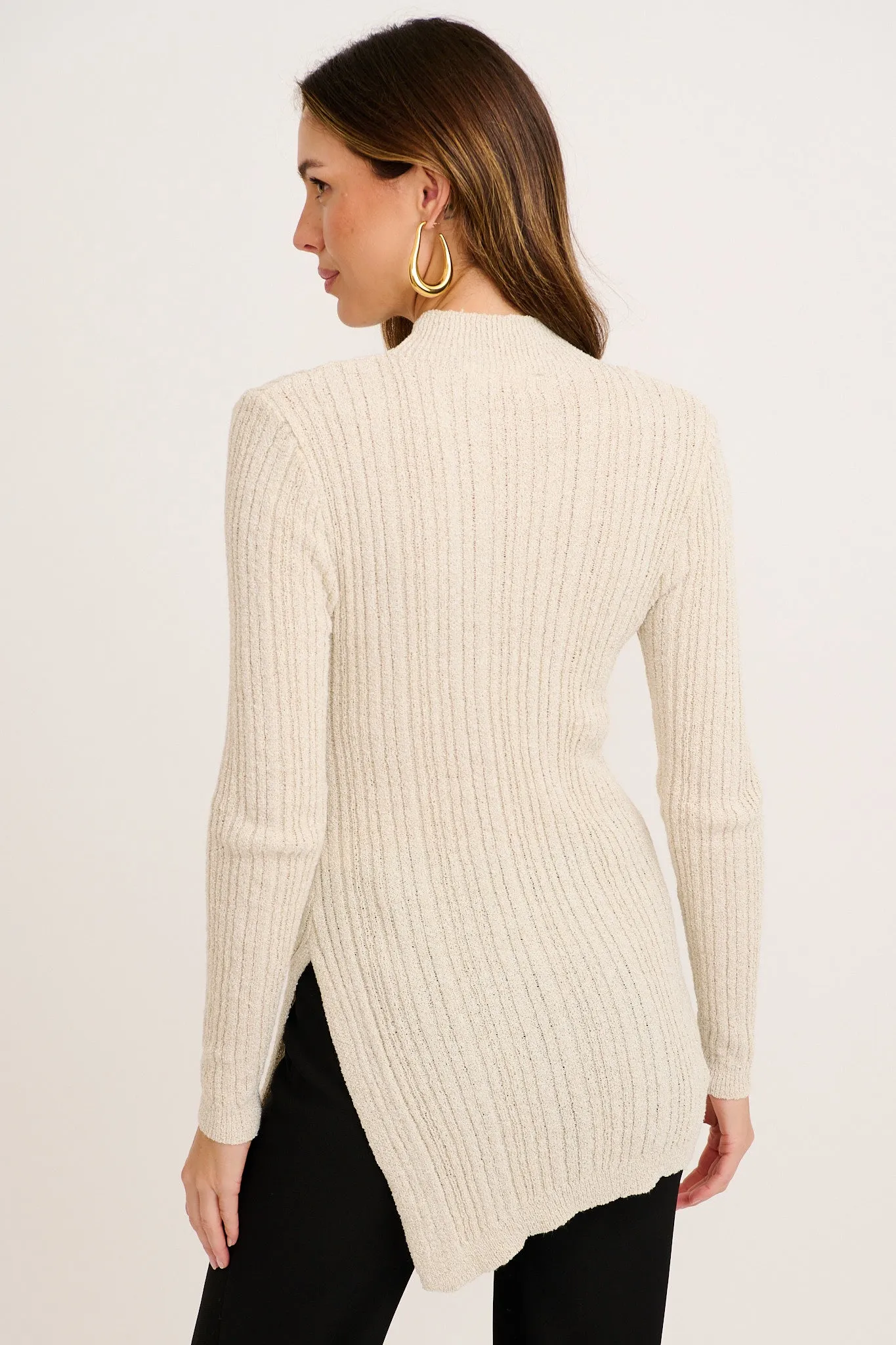 Faint Knit in Beige sold by St Frock product image thumbnail 3