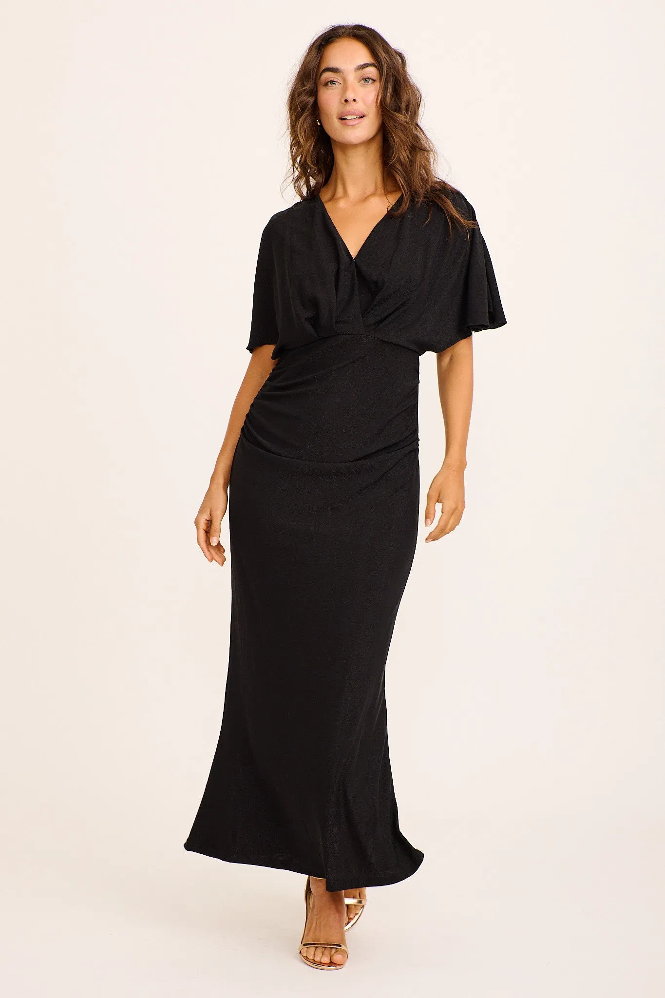 Giovanna Maxi Dress in Black sold by St Frock product image thumbnail 3