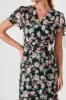 Applegate Maxi Dress In Black Multi Floral sold by St Frock