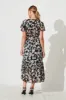 Applegate Maxi Dress In Black Multi Floral sold by St Frock