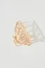 Butterfly Metal Hair Claw In Gold sold by St Frock