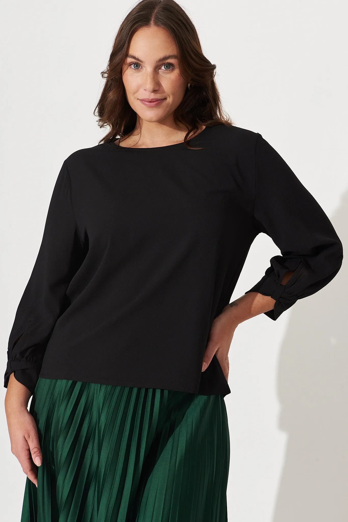 Rhiah Top In Black sold by St Frock product image thumbnail 2