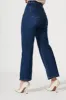 Margaret High Rise Wide Leg Jean In Dark Blue Denim sold by St Frock