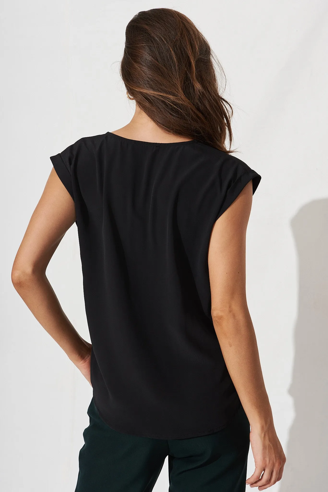 Jina Top In Black sold by St Frock product image thumbnail 5