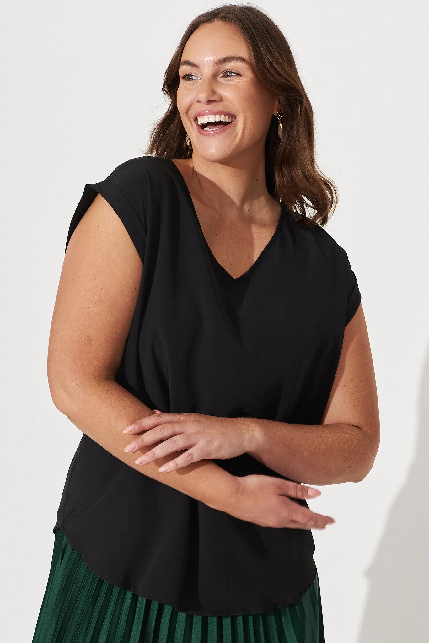 Jina Top In Black sold by St Frock product image thumbnail 2