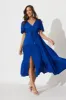 Violet Maxi Dress In Royal Blue sold by St Frock