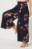 High Hopes Pants In Navy With Pink And Blush Floral sold by St Frock
