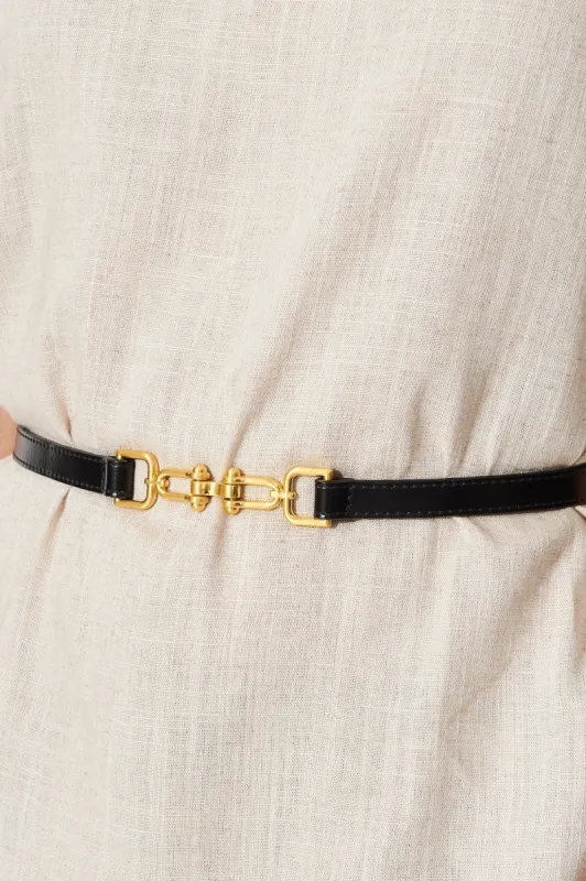 August + Delilah Carley Belt In Black sold by St Frock