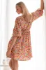 Dandy Dress In Bright Ditsy Floral sold by St Frock