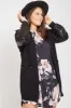 Shine On Black Knit Cardigan with Sequin Sleeve sold by St Frock