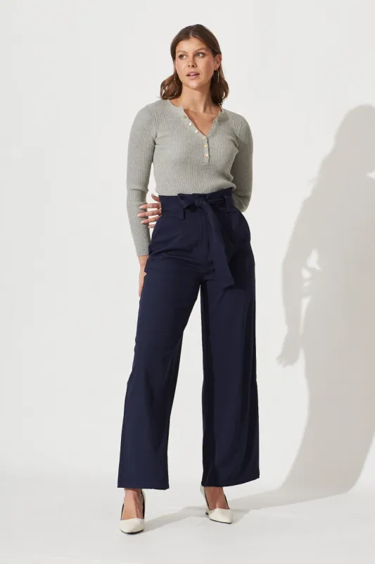 Altered State Pant In Navy sold by St Frock