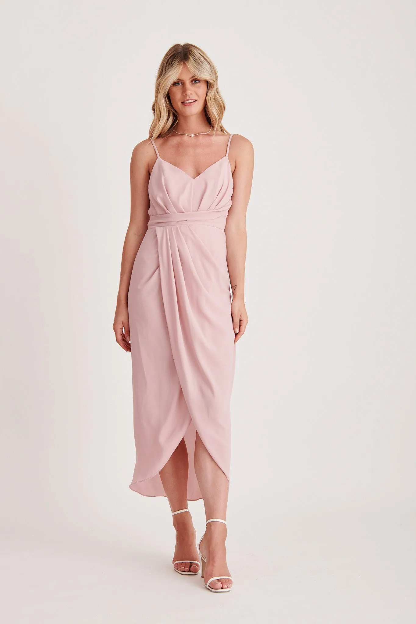Kyra Dress in Blush sold by St Frock product image thumbnail 5