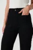 Nita High Rise Wide Leg Jean In Black Denim sold by St Frock