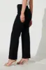 Nita High Rise Wide Leg Jean In Black Denim sold by St Frock
