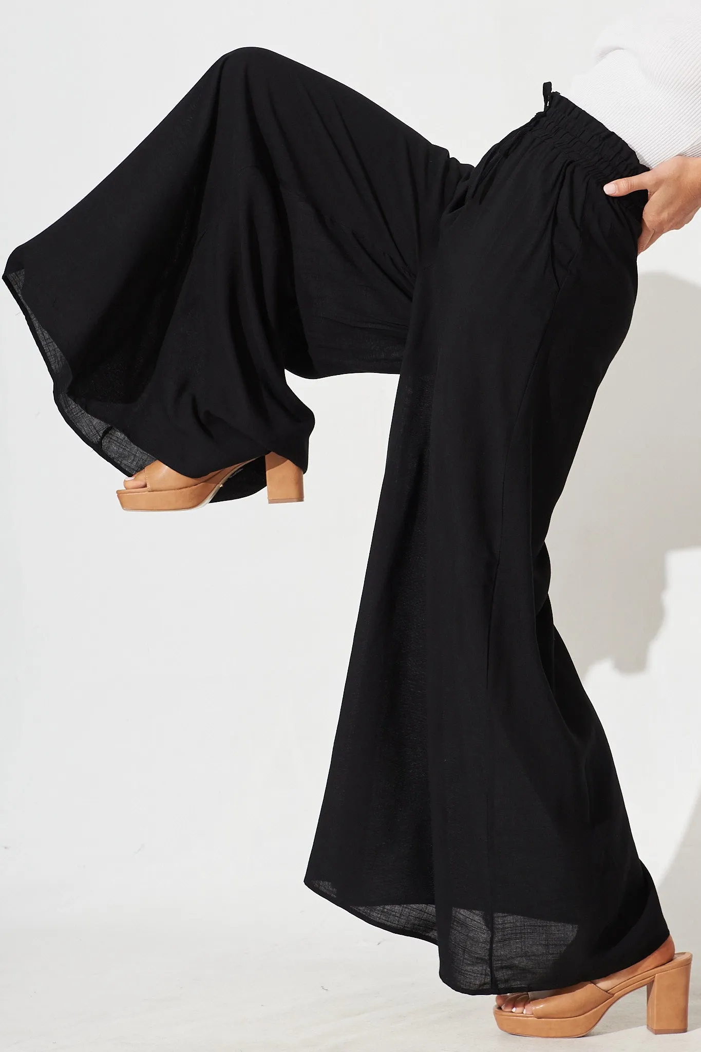 Mariah Pants In Black sold by St Frock product image thumbnail 5