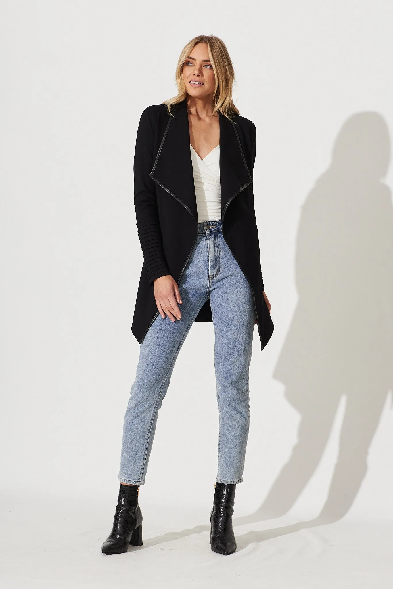 Lynda Jacket In Black sold by St Frock product image thumbnail 2