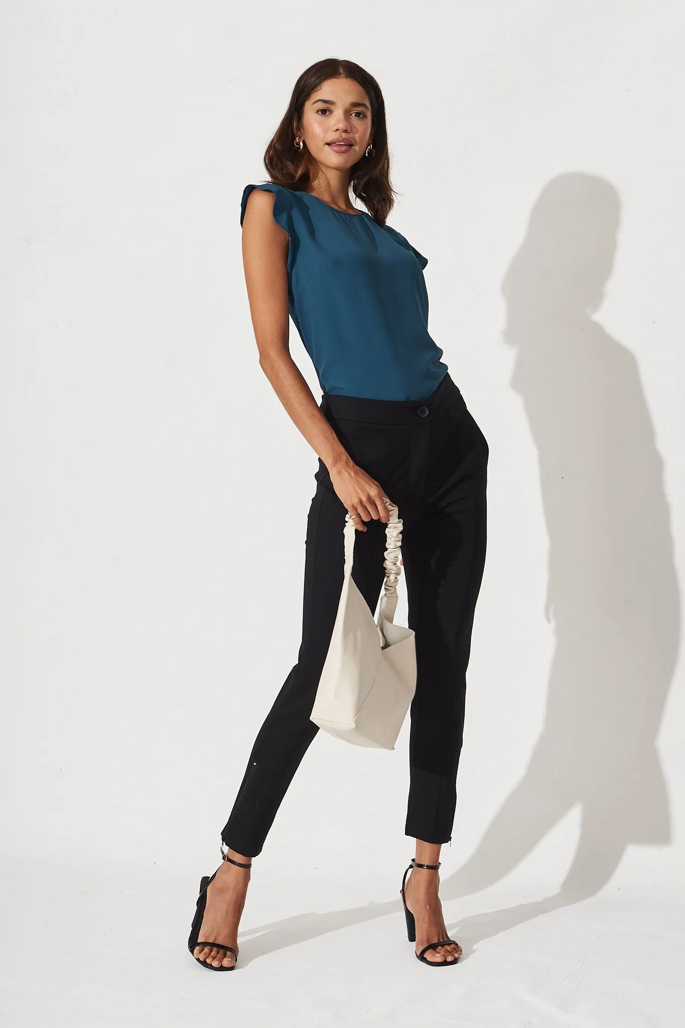 Lisa Top In Teal sold by St Frock product image thumbnail 2