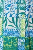 Remember Maxi Shirt Dress In Blue And Green Linen Blend sold by St Frock