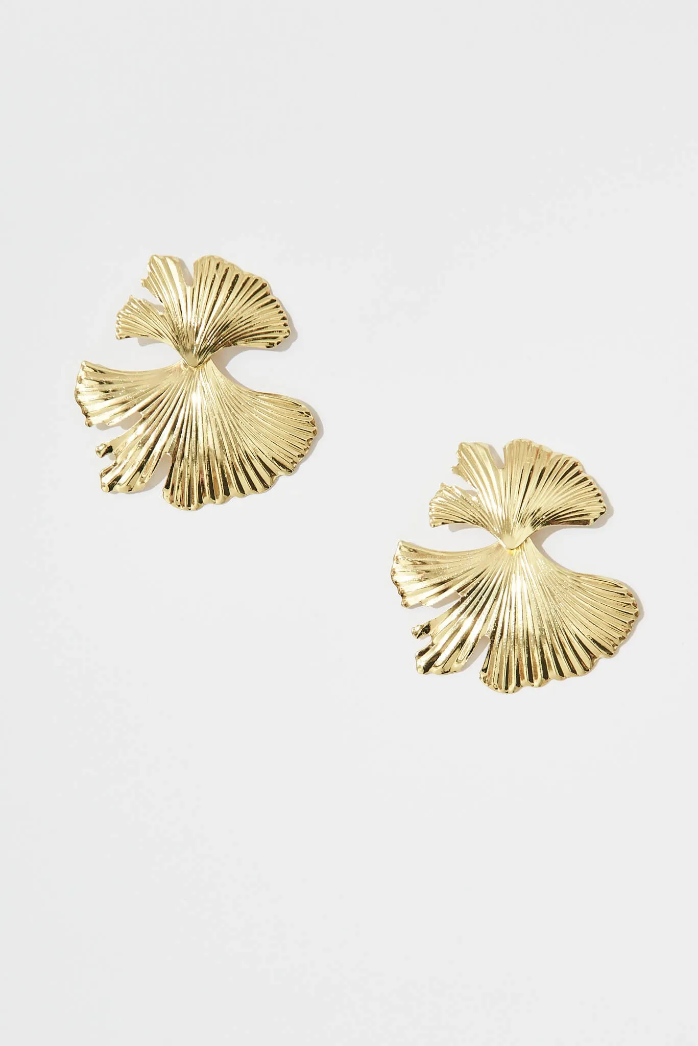 Pearly Earrings In Gold sold by St Frock product image thumbnail 2