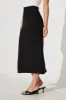 Dynamo Midi Skirt In Black sold by St Frock