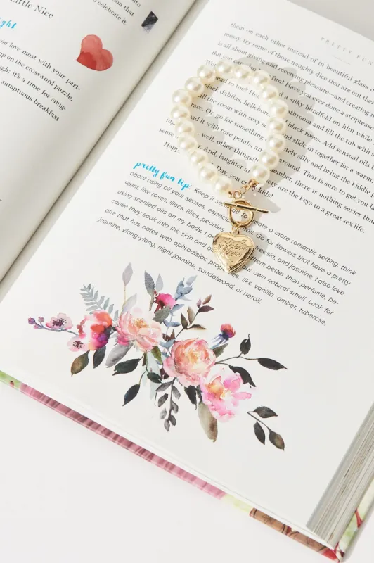 august + delilah Amalia Bracelet in Gold with Pearl sold by St Frock