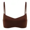 Love, Vera Soft Wireless T-Shirt Bra Chocolate Fondant Curvy sold by Love Vera