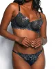 Glittering Embroidered Bra & Panty Set Stardust sold by Love Vera