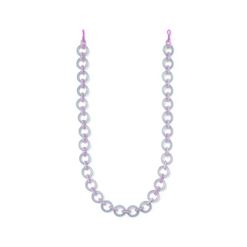 Lilac Glasses Chain sold by Stone and Mason
