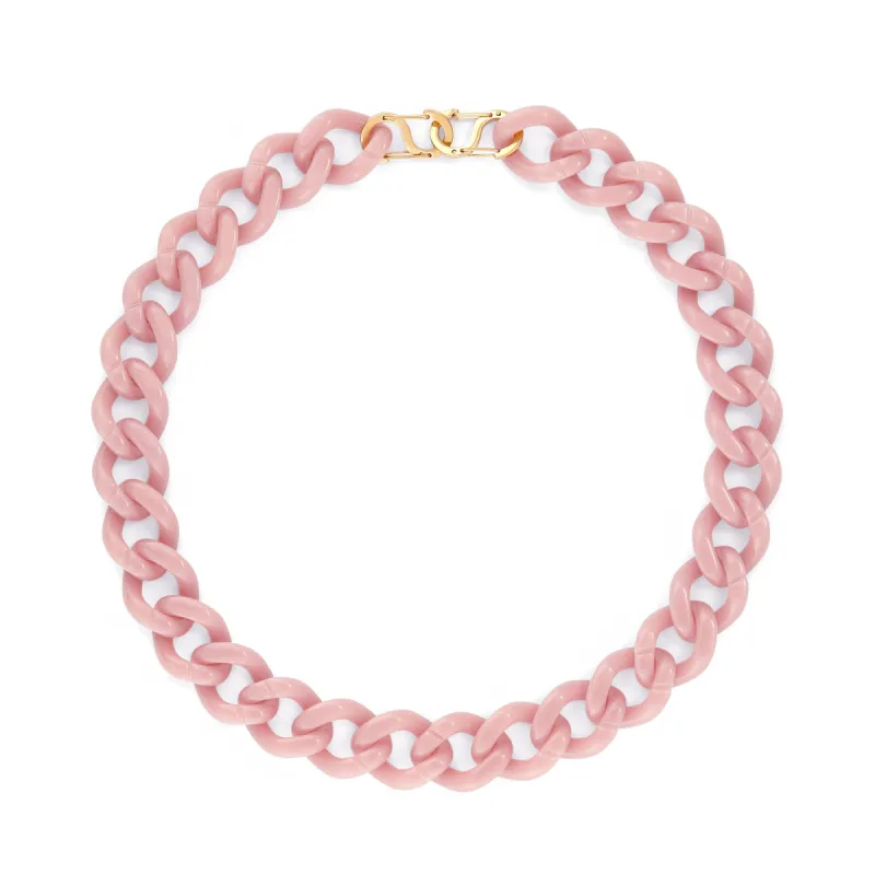 Pink Sand Candy Chain Necklace sold by Stone and Mason