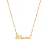 Mama Pave Necklace sold by Stone and Mason