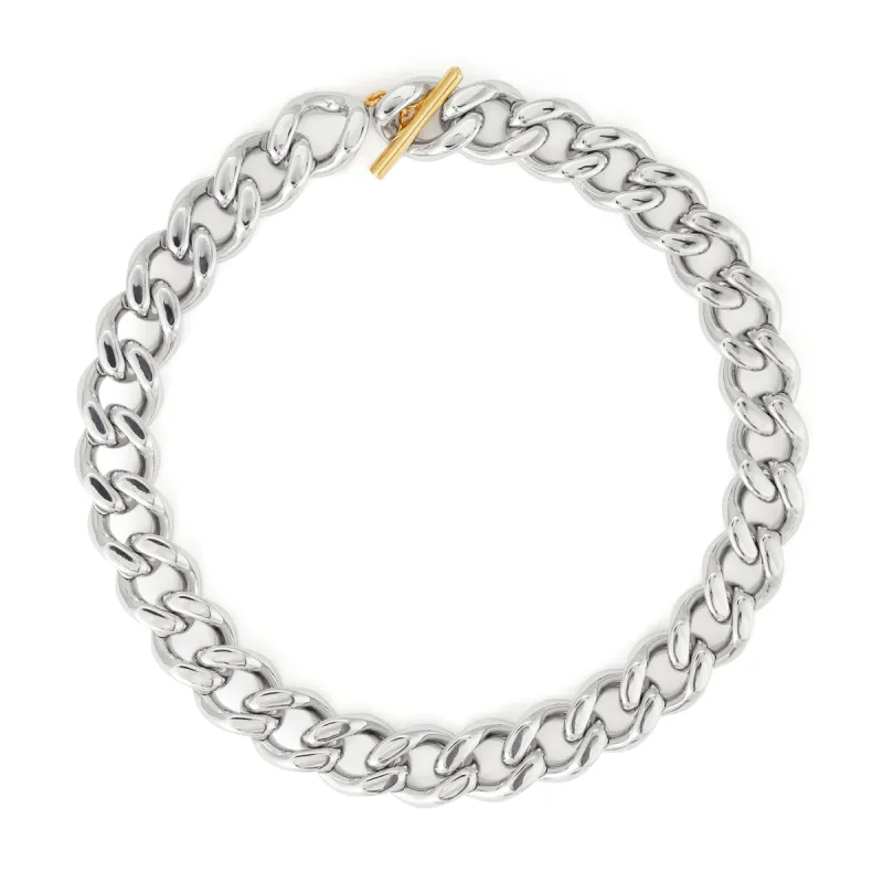 Silver Candy Chain Necklace sold by Stone and Mason