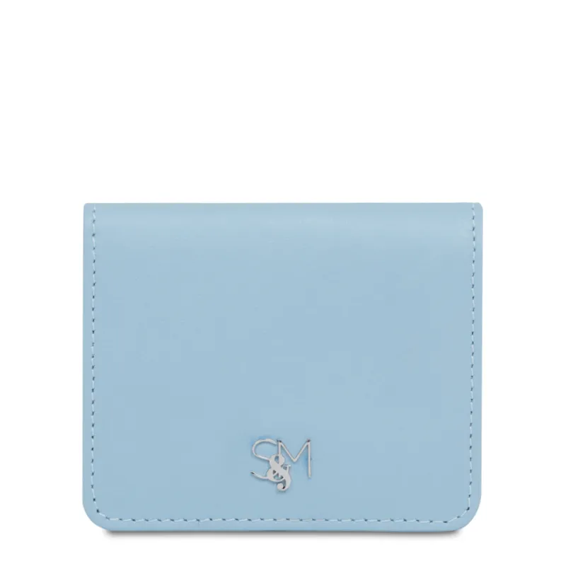 POWDER BLUE CARD WALLET sold by Stone and Mason
