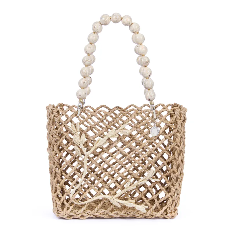 Pebble Embroidered Medium Palomino & Beach Kit sold by Stone and Mason