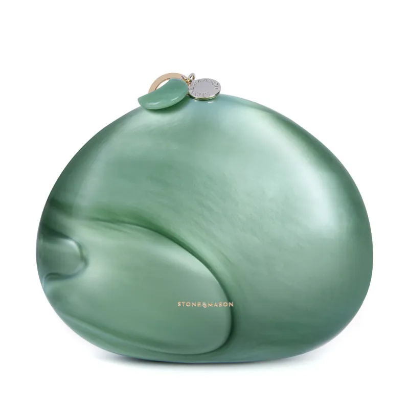 The Jade Stone Bag & Crystal Beauty Kit sold by Stone and Mason