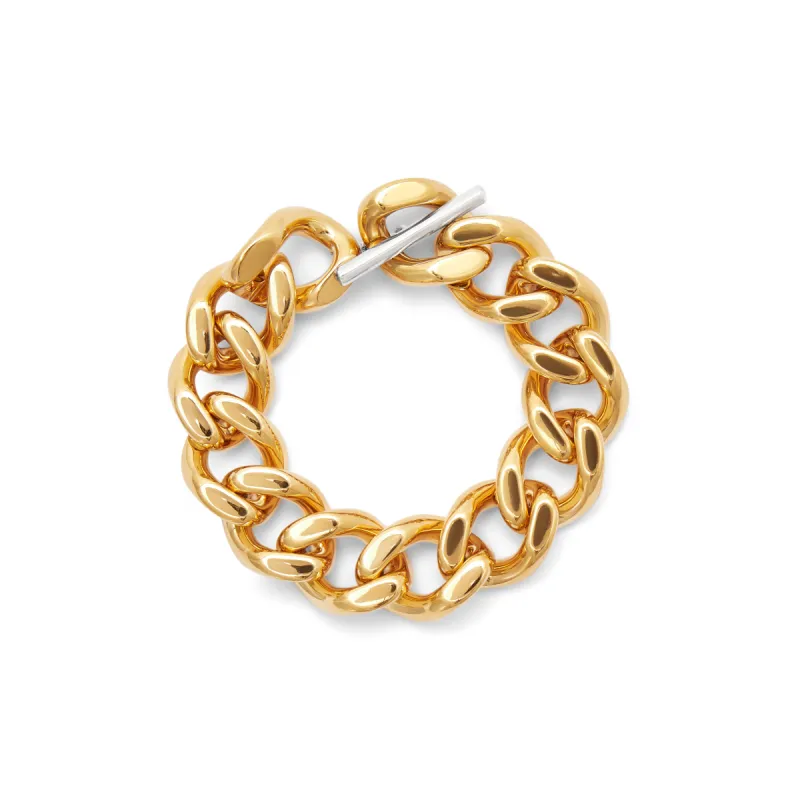 Gold Candy Chain Bracelet made by Stone and Mason