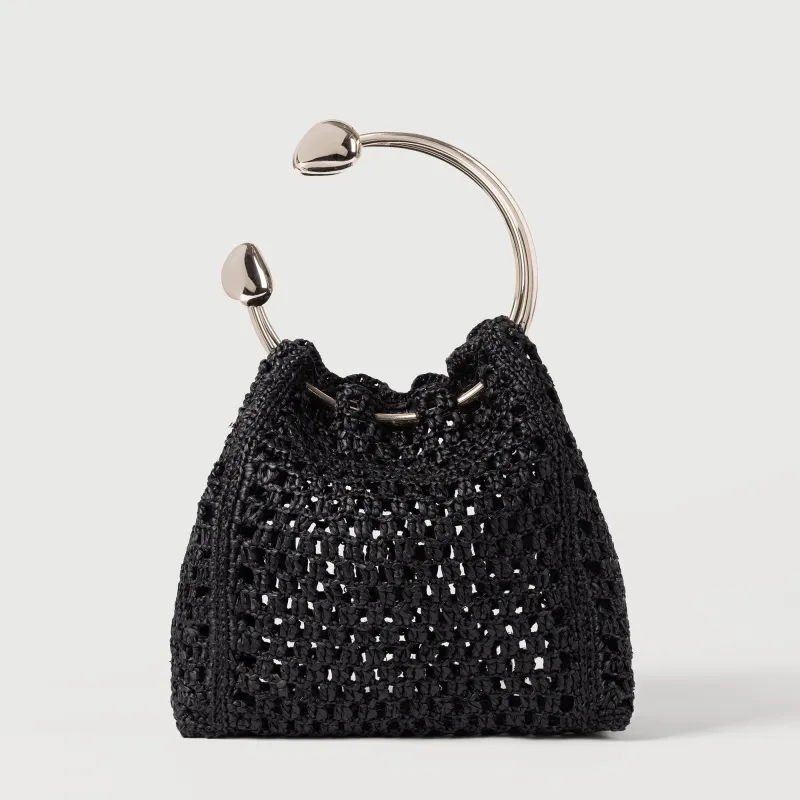 The Black Quinta Bag made by Stone and Mason