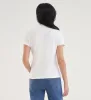 Levi's WOMEN'S SLIM POLO SHIRT - WHITE sold by Sun Diego Boardshops