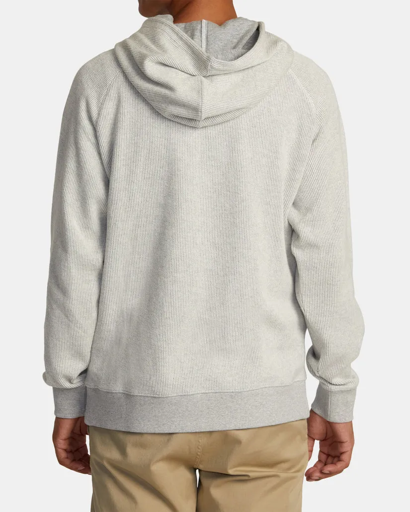 RVCA PORT HOODIE - SILVER BLEACH sold by Sun Diego Boardshops product image thumbnail 2